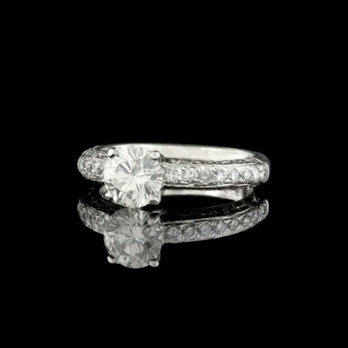 Estate Platinum & Diamond Ring