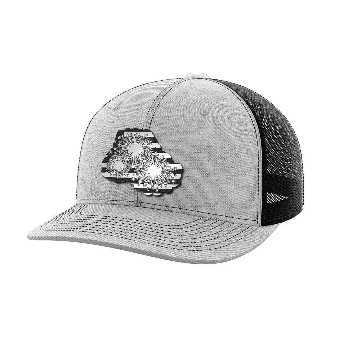 Fireworks Black Patch Hat