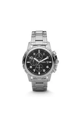 fs4542p dean chronograph stainless steel watch by fossil -For Men