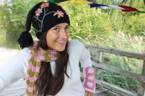 Fun Flower Hat Made in Nepal