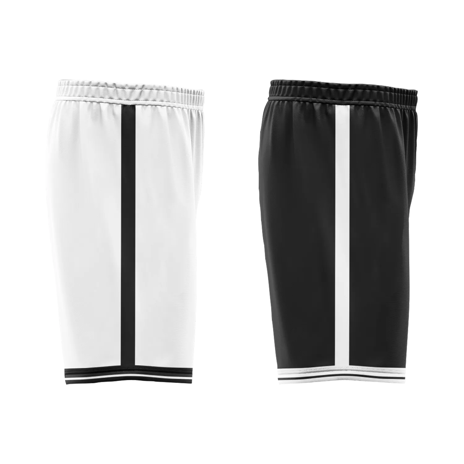 Gift Ideas,Custom White Black Classic Style Reversible Basketball Uniform Personalized BBJR-D017008