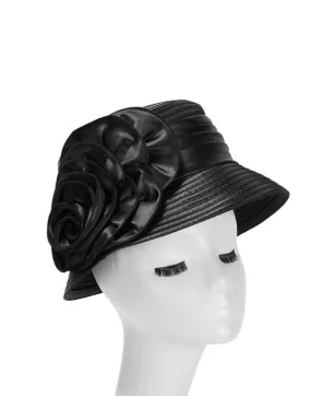 Giovanna Church Hat HR0929-Black