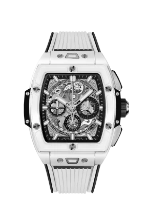 Hublot Spirit of Big Bang Chronograph White Ceramic Man's Watch