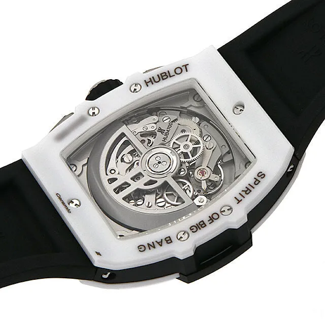 Hublot Spirit of Big Bang Chronograph White Ceramic Man's Watch
