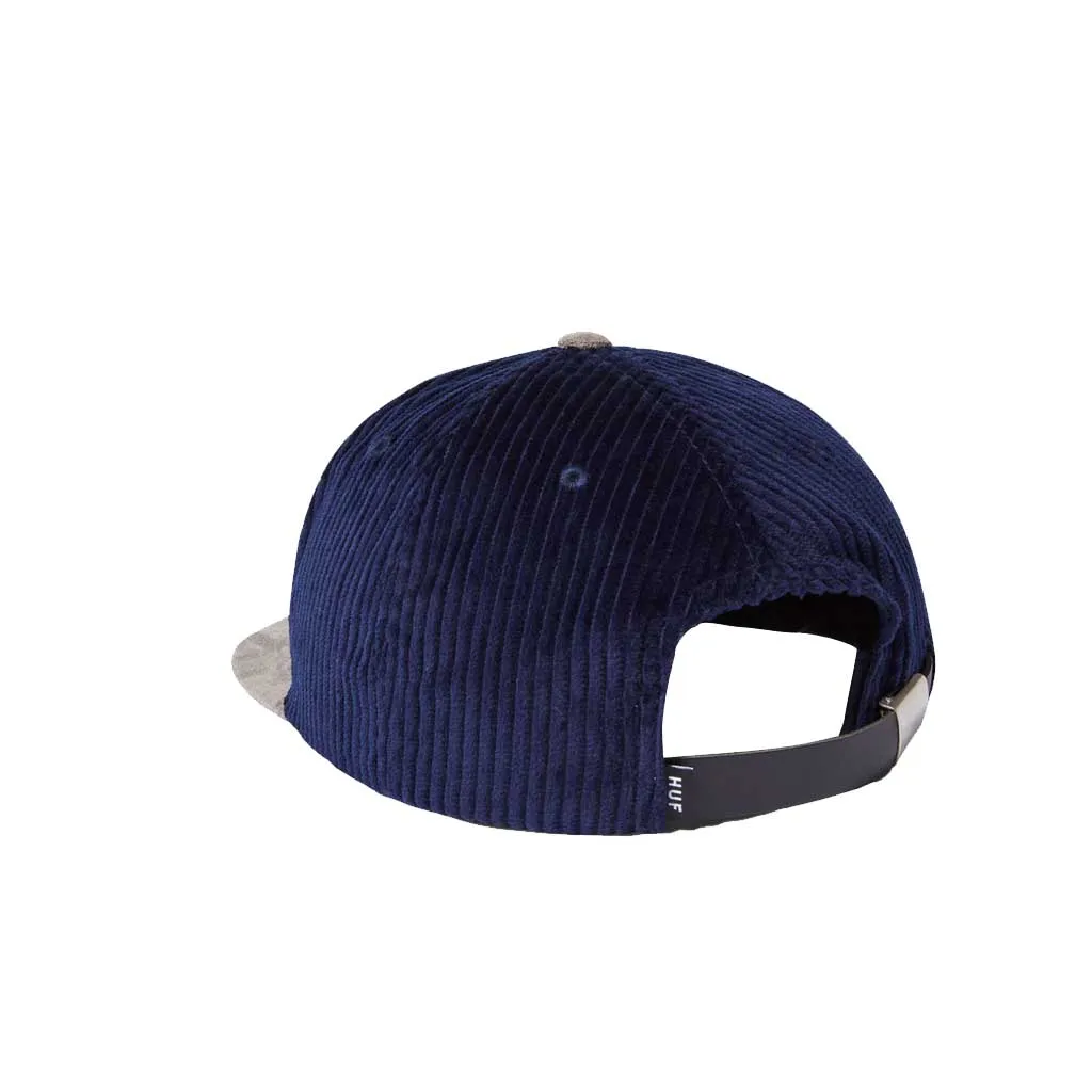 Huf Hat Trick Snapback - Navy