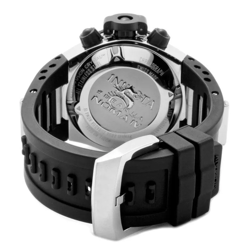 Invicta 6564 Men's Subaqua NOMA Rubber Strap Black Dial Chronograph Watch