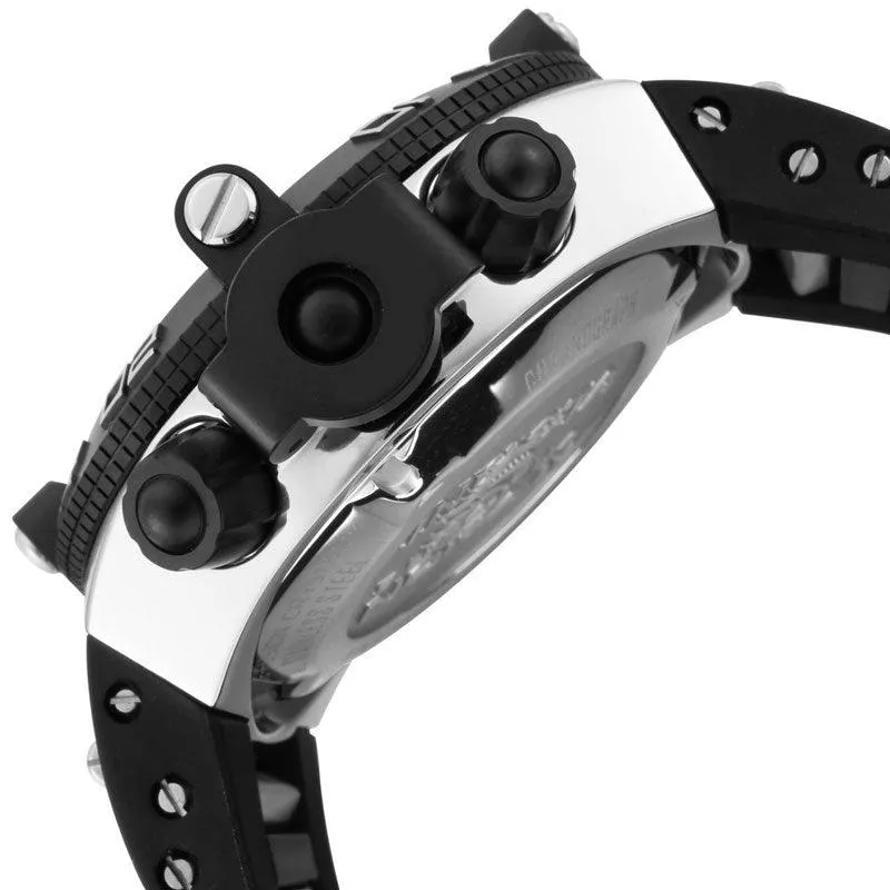 Invicta 6564 Men's Subaqua NOMA Rubber Strap Black Dial Chronograph Watch