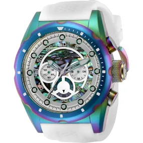 Invicta Men's Watch - Speedway Chronograph Iridescent and Silver Dial Strap | 41561