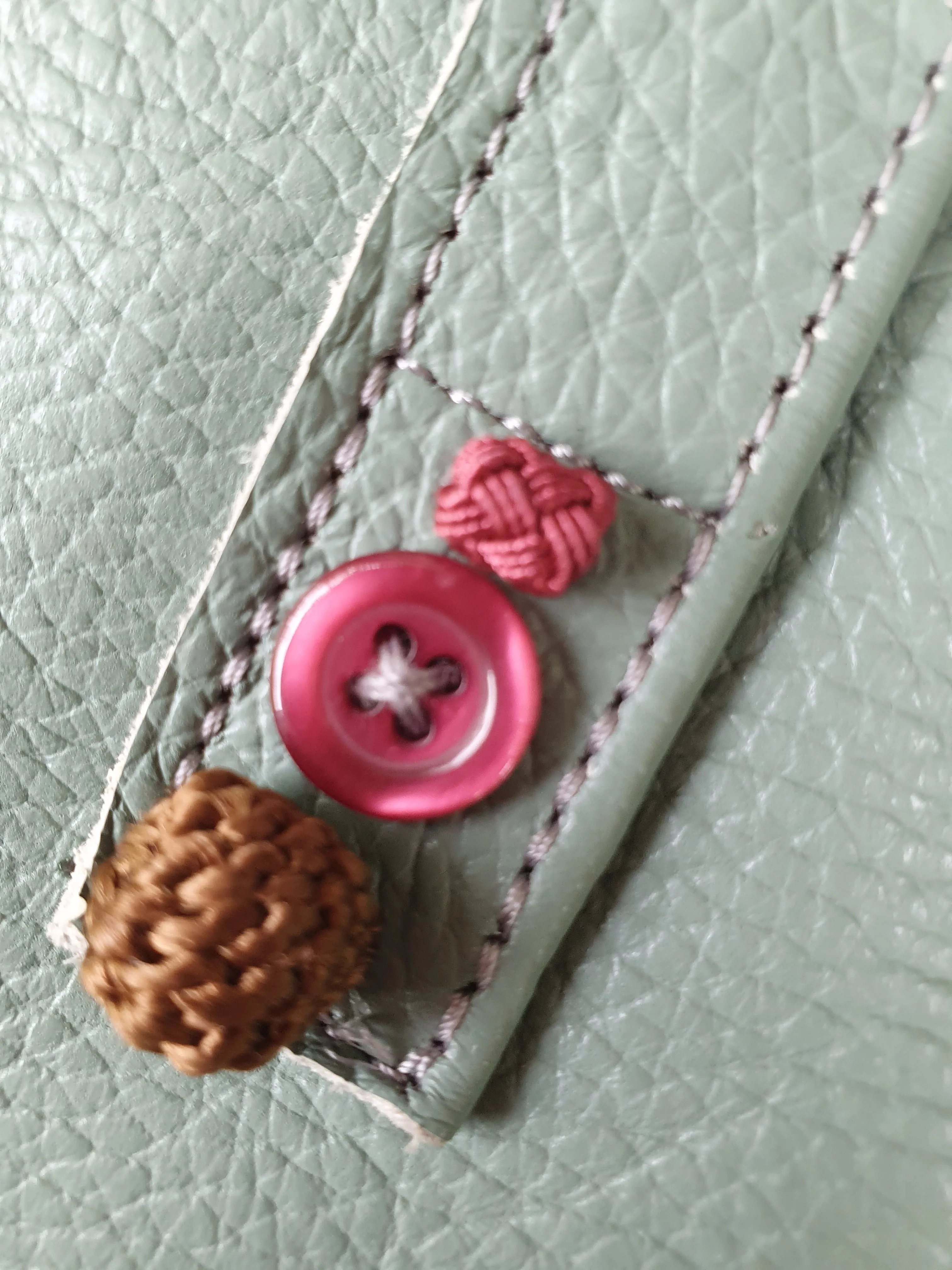 Leather & fabric bags LEEN