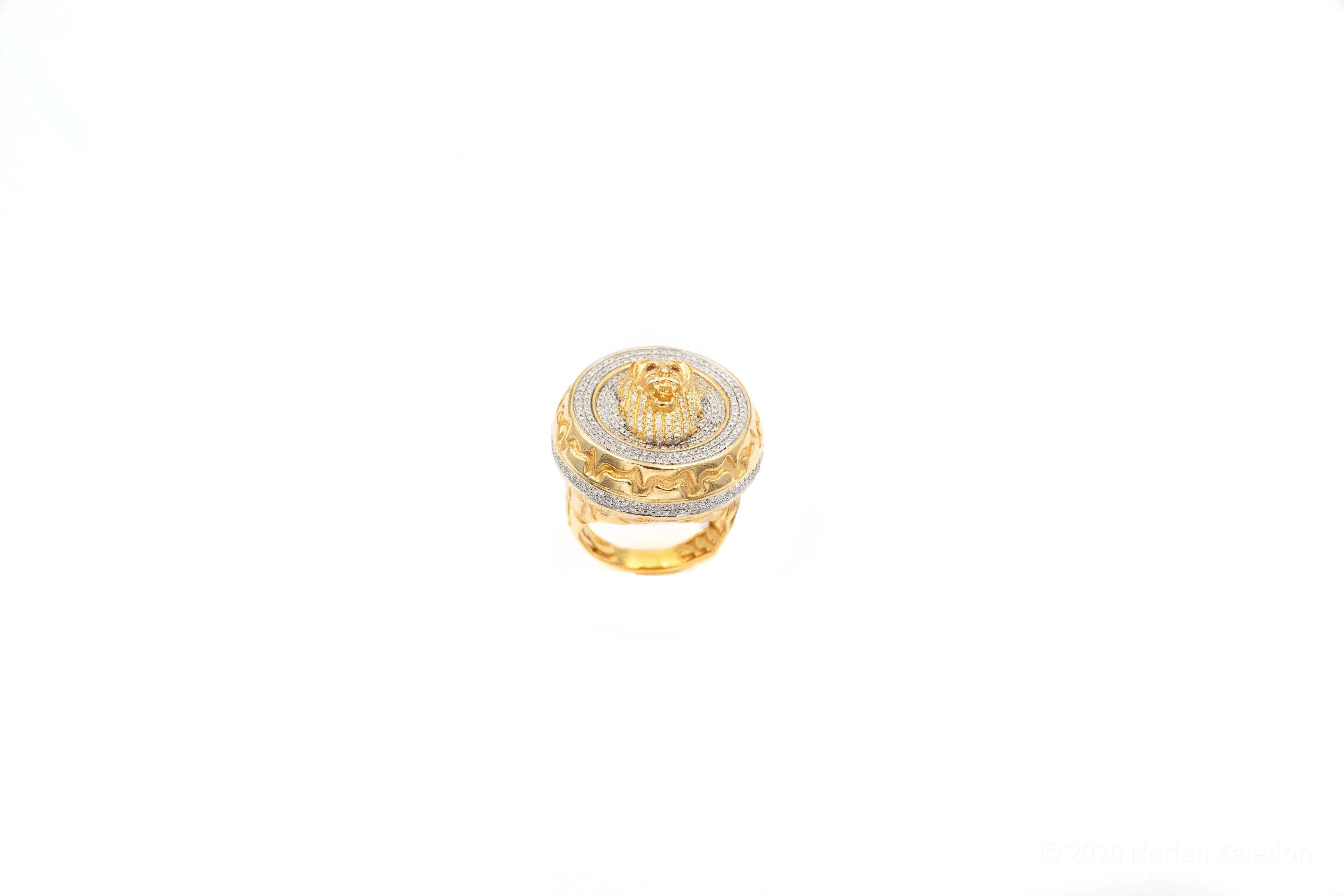 Lion Ice Ring