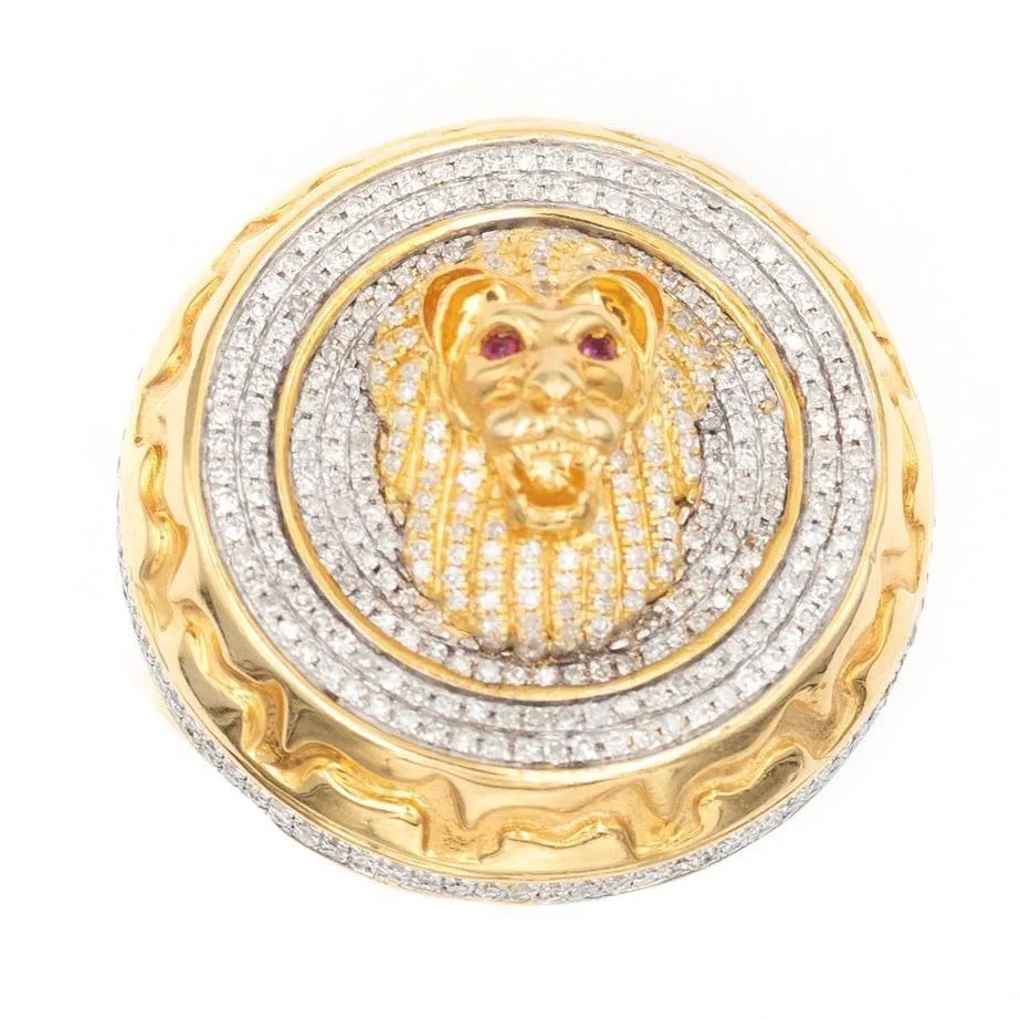Lion Ice Ring