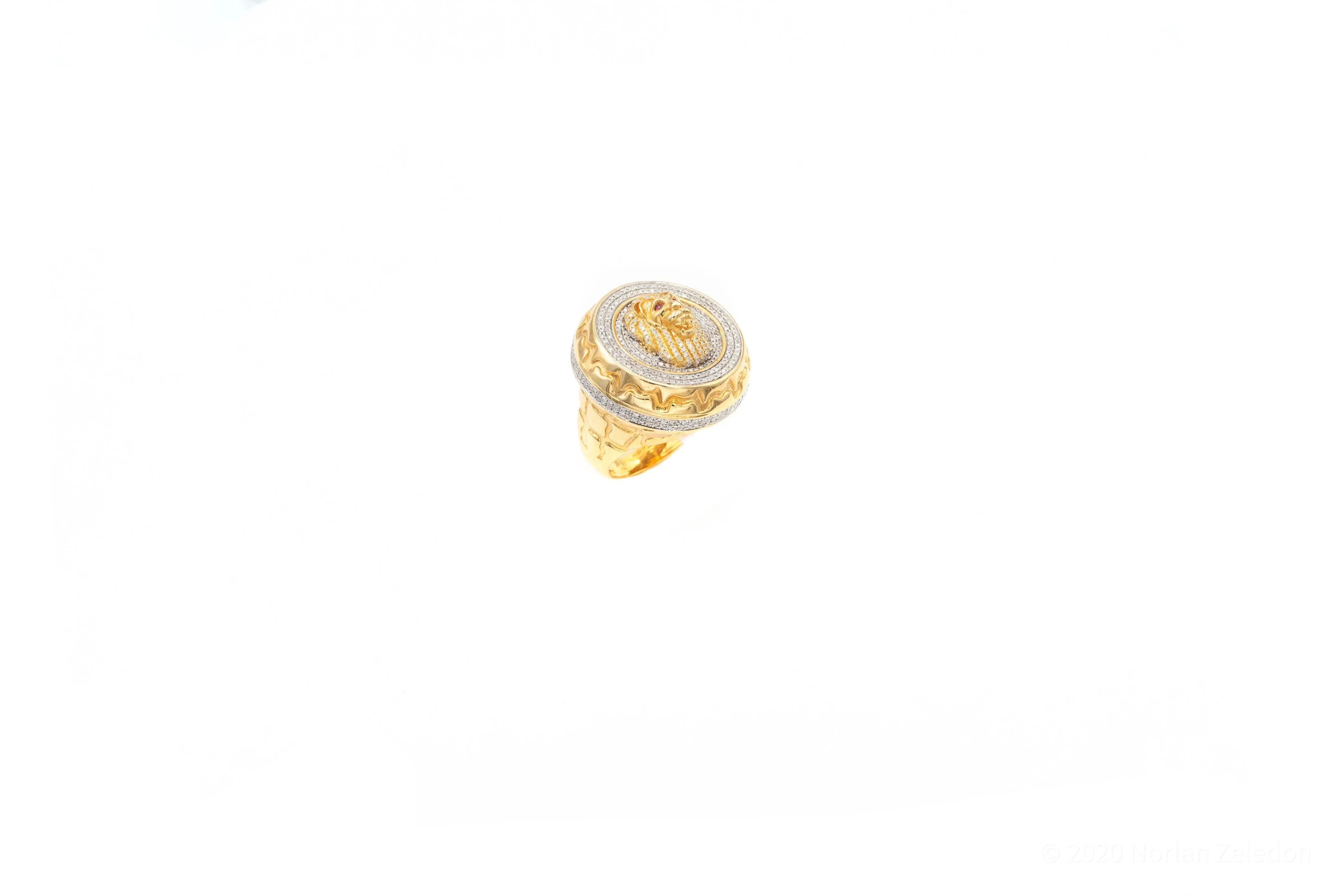 Lion Ice Ring