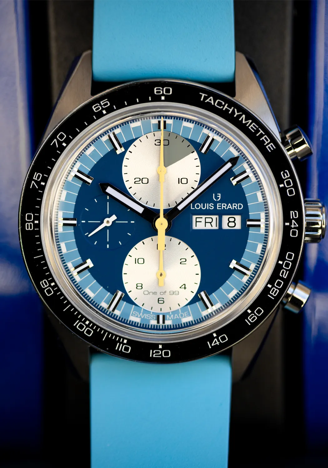 Louis Erard 2300 Chronograph Sport Blue | LE99