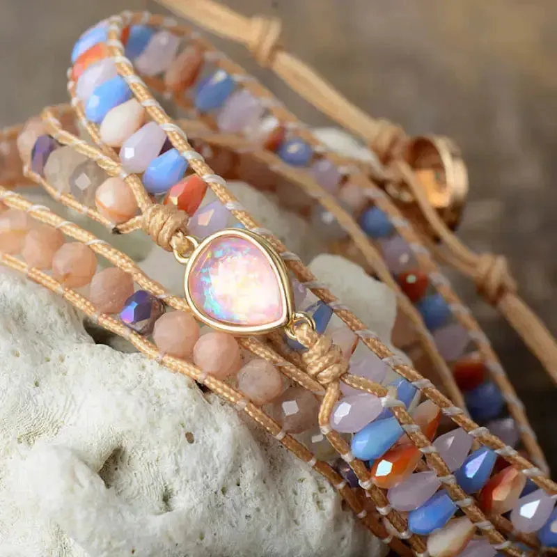 LOVCIA Opal Beaded Bracelet