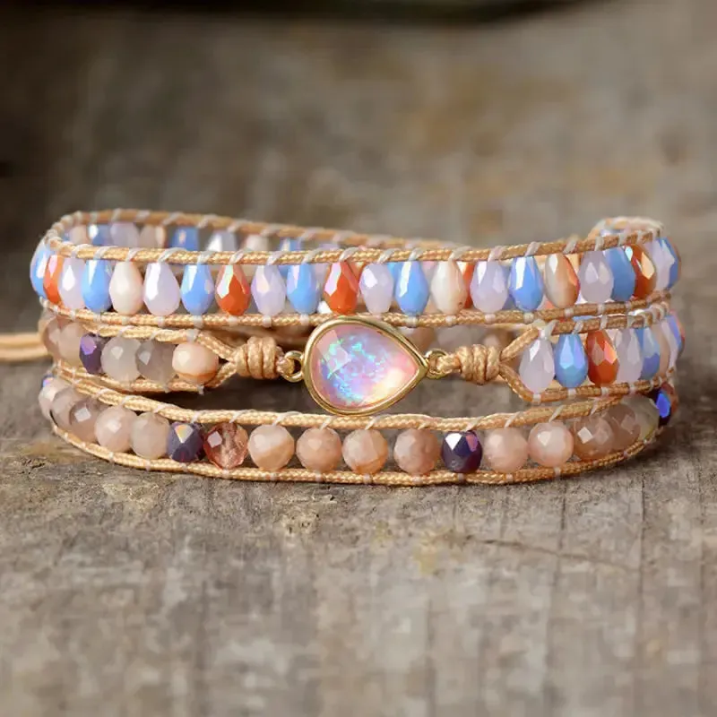 LOVCIA Opal Beaded Bracelet