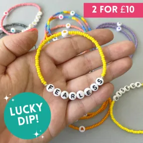 Lucky Dip! | Ready-To-Ship Colourful Bead Bracelets