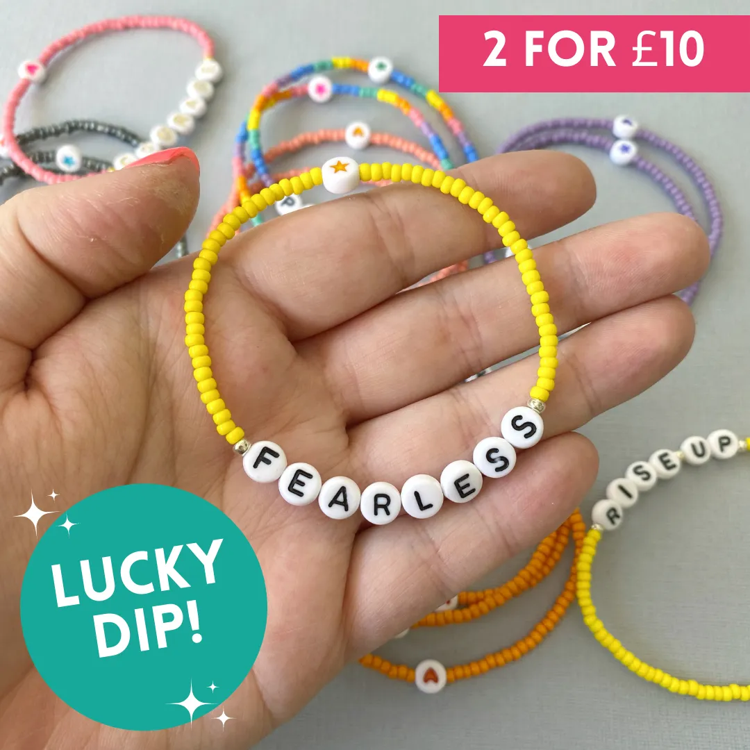 Lucky Dip! | Ready-To-Ship Colourful Bead Bracelets