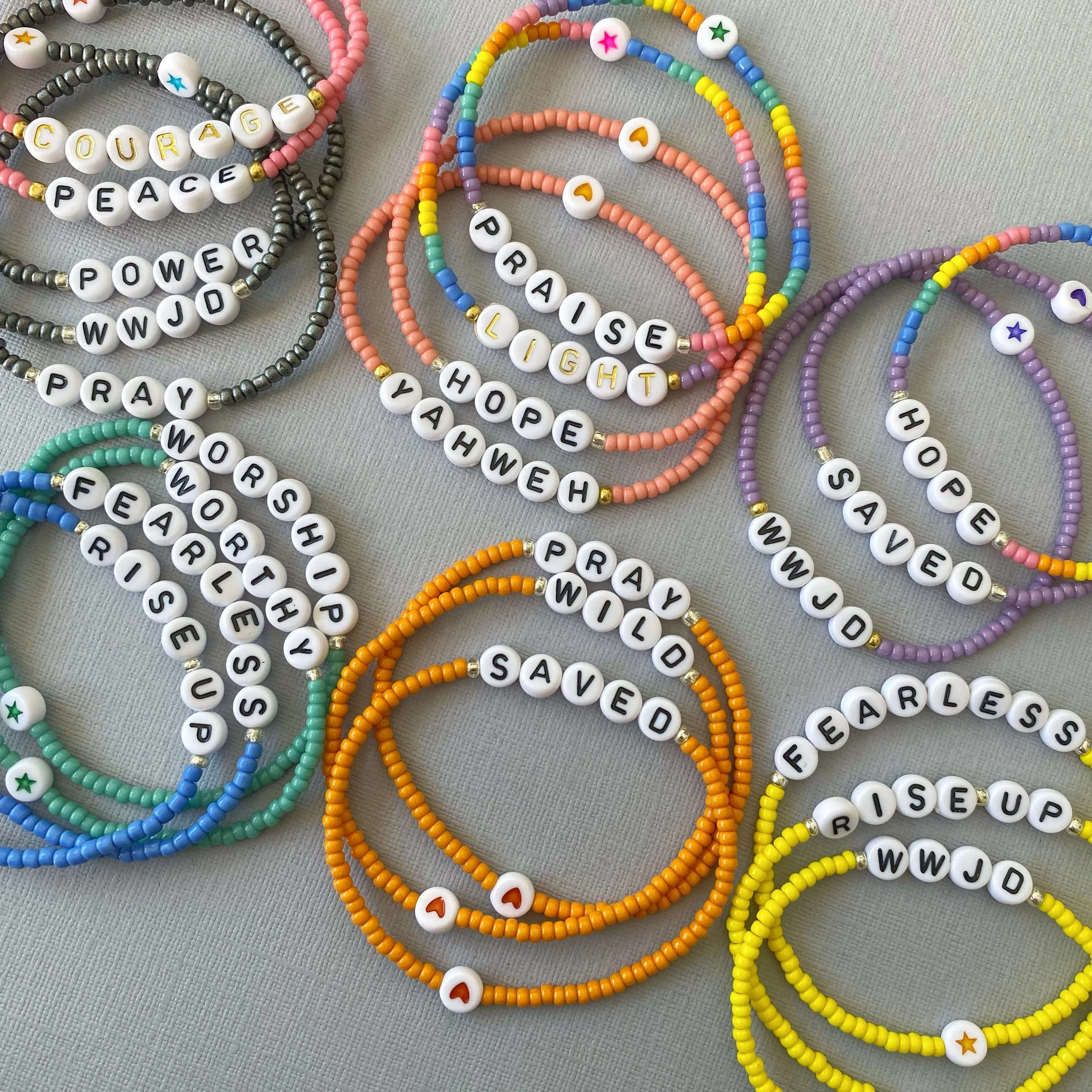 Lucky Dip! | Ready-To-Ship Colourful Bead Bracelets