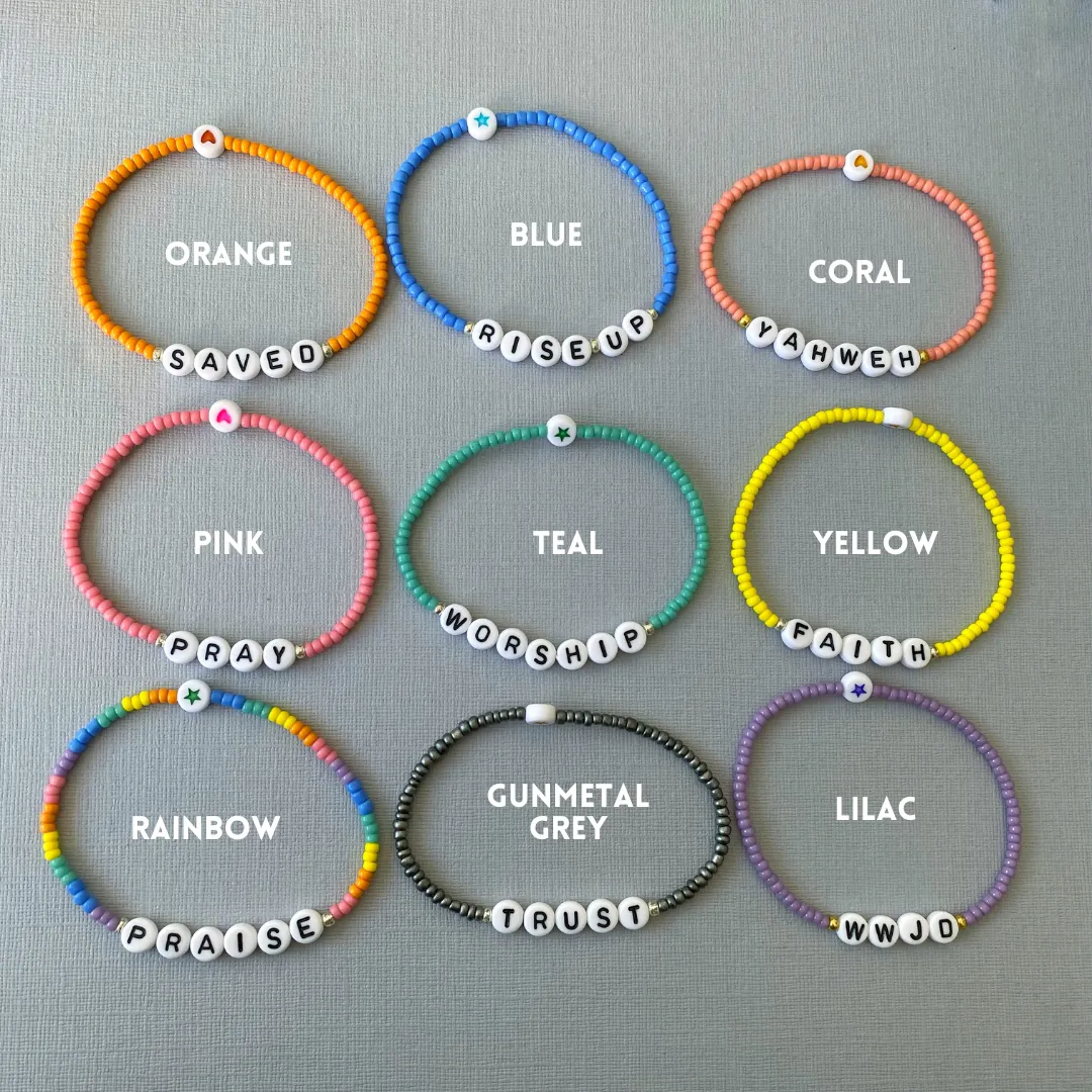 Lucky Dip! | Ready-To-Ship Colourful Bead Bracelets