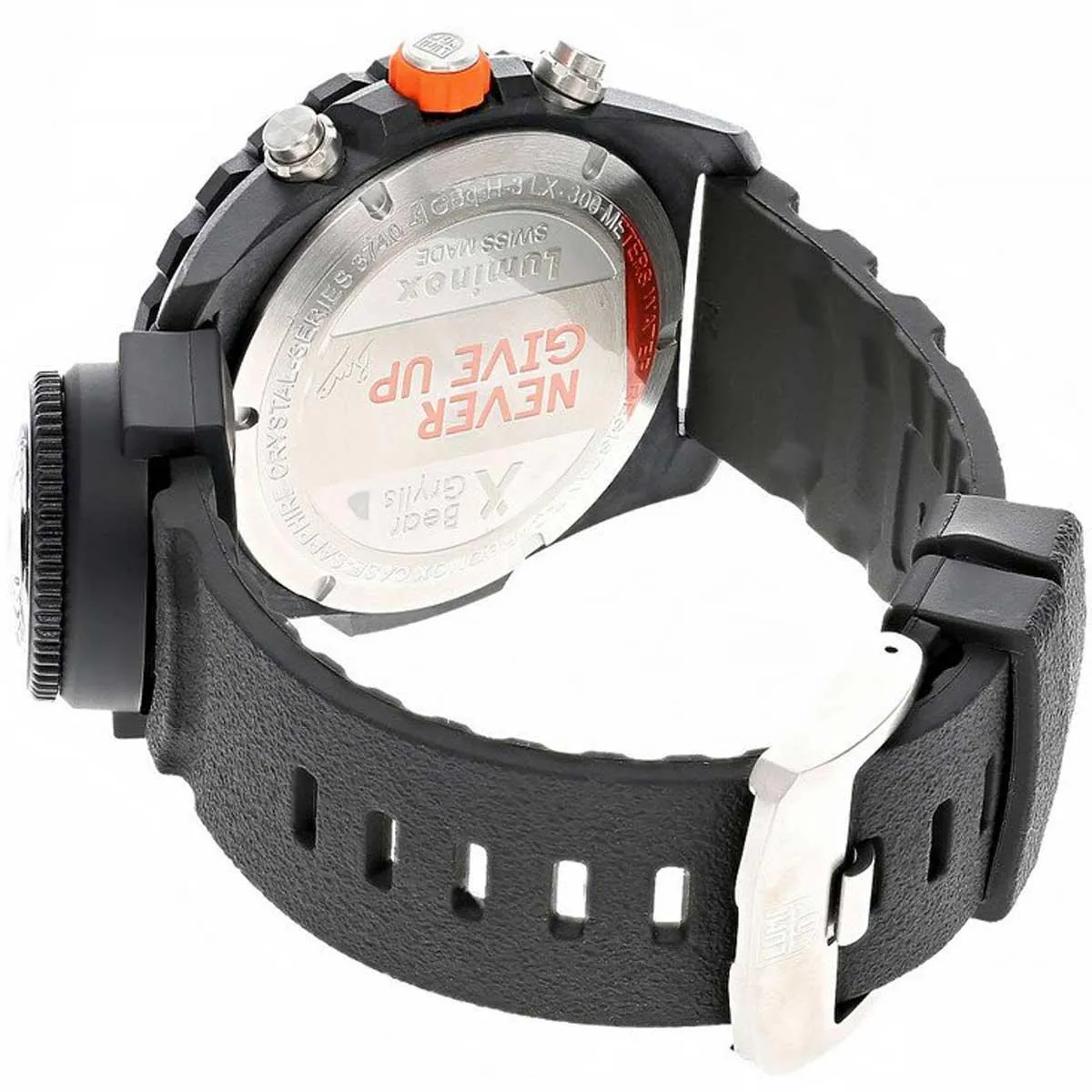 Luminox Men's Chronograph Watch Bear Grylls Quartz Black Rubber | XB.3741