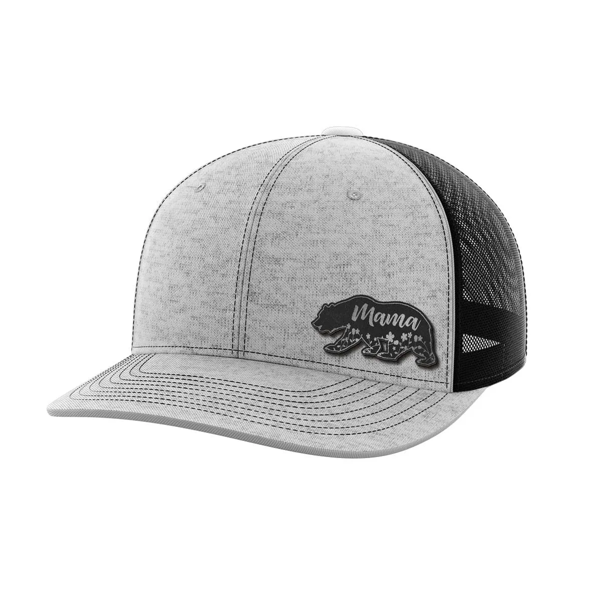 Mama Bear Black Patch Hat