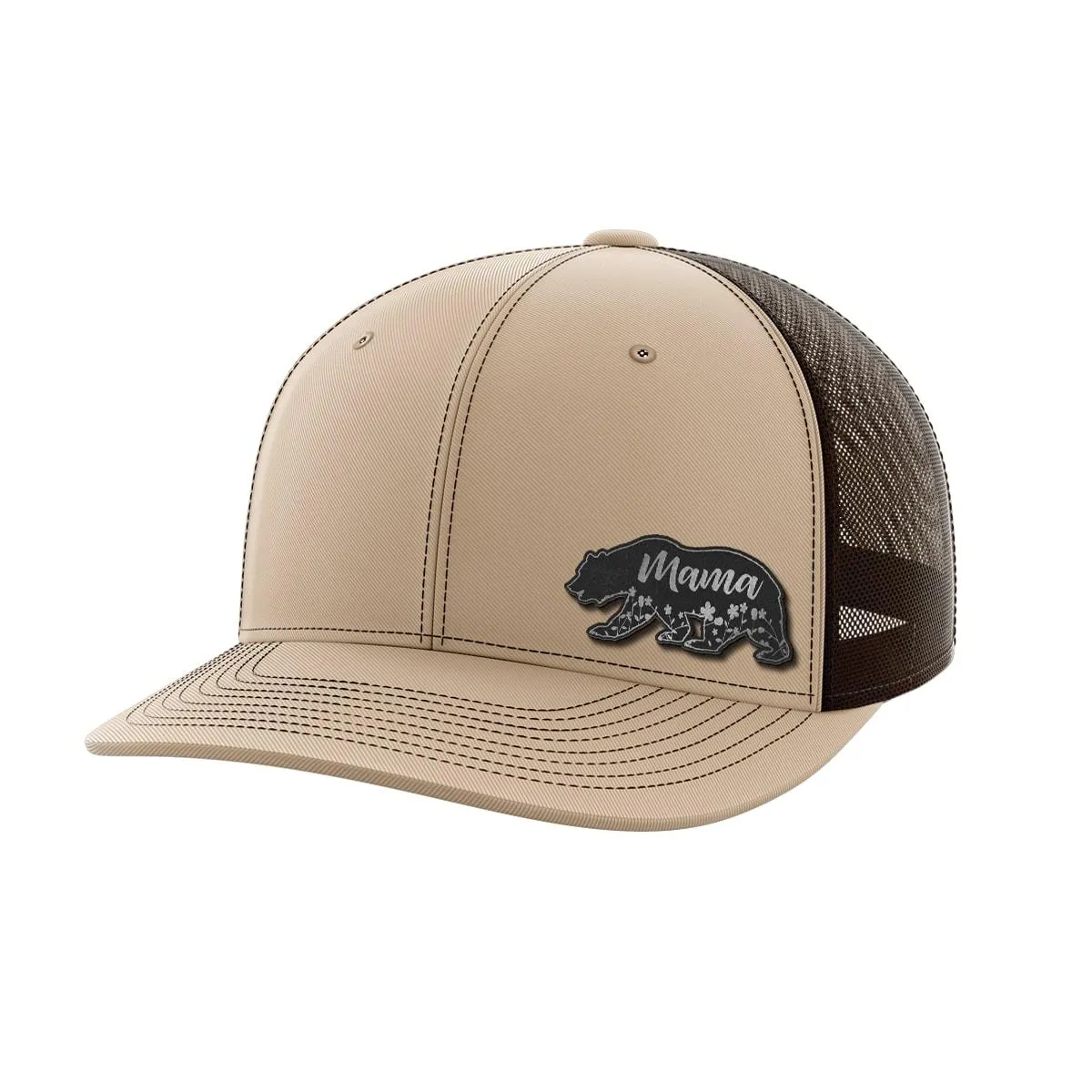 Mama Bear Black Patch Hat