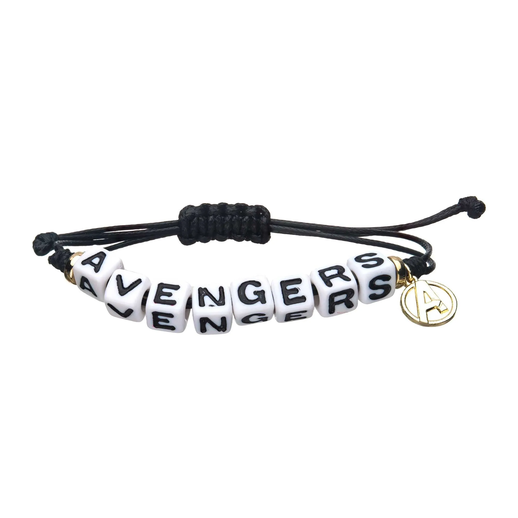 Marvel Avengers 2 Piece Beaded Cord Bracelets - 1 Set
