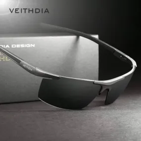 Men's Polarized Aluminum Magnesium Sunglasses - Lightweight UV Protection