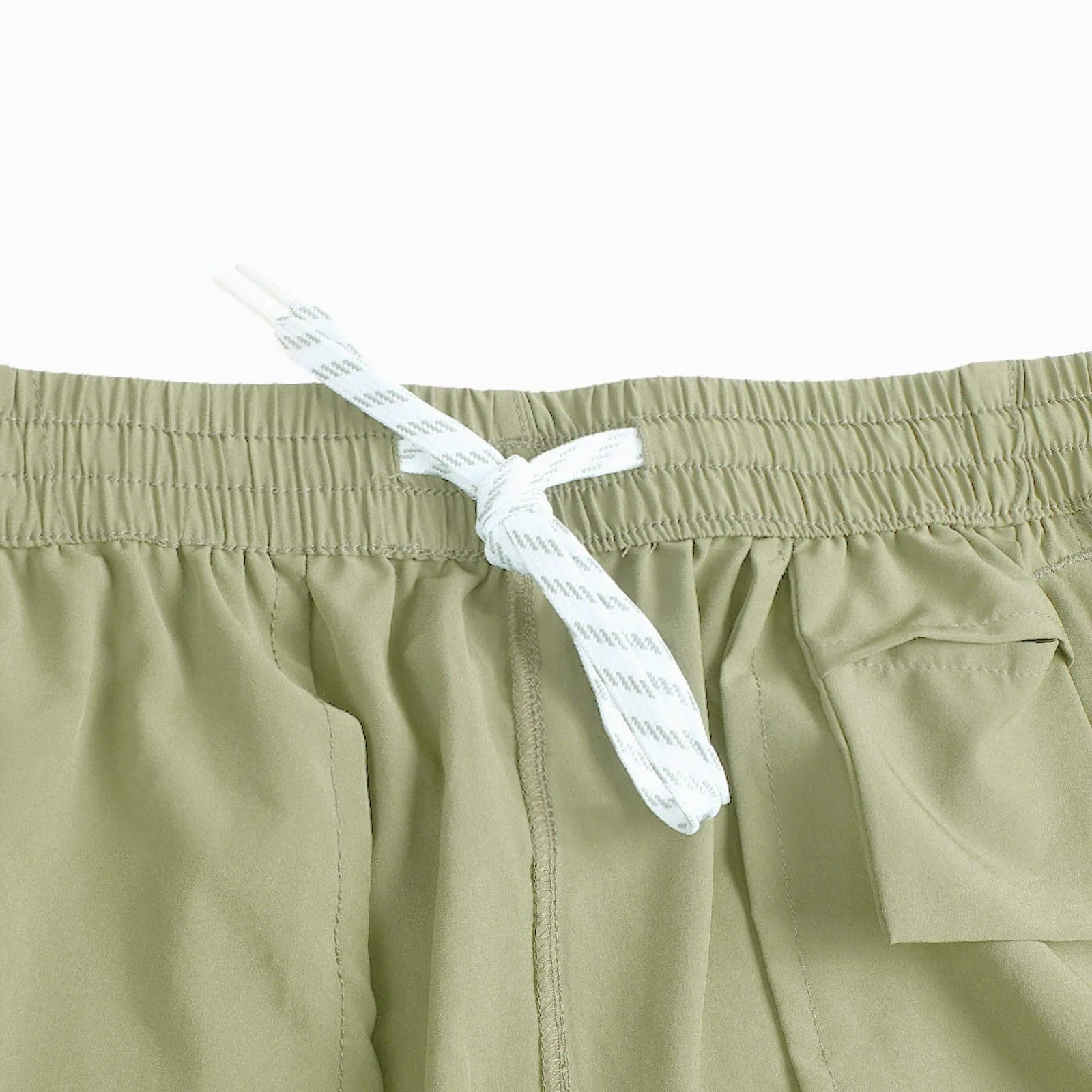 Men's Workout 5 Inches Running Shorts with Zipper Pockets