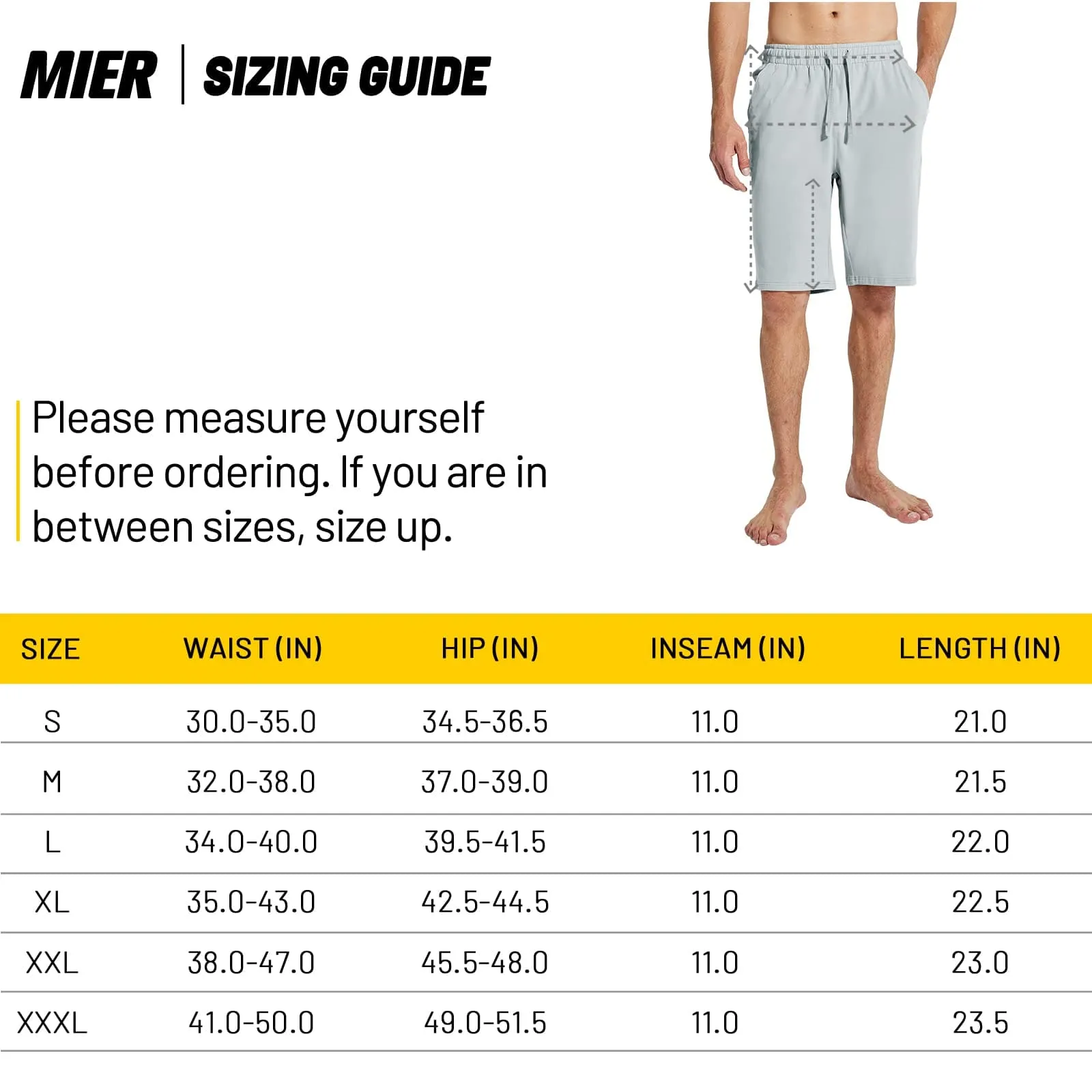 Men's Workout Cotton Shorts 11'' Long Gym Athletic Knit Shorts