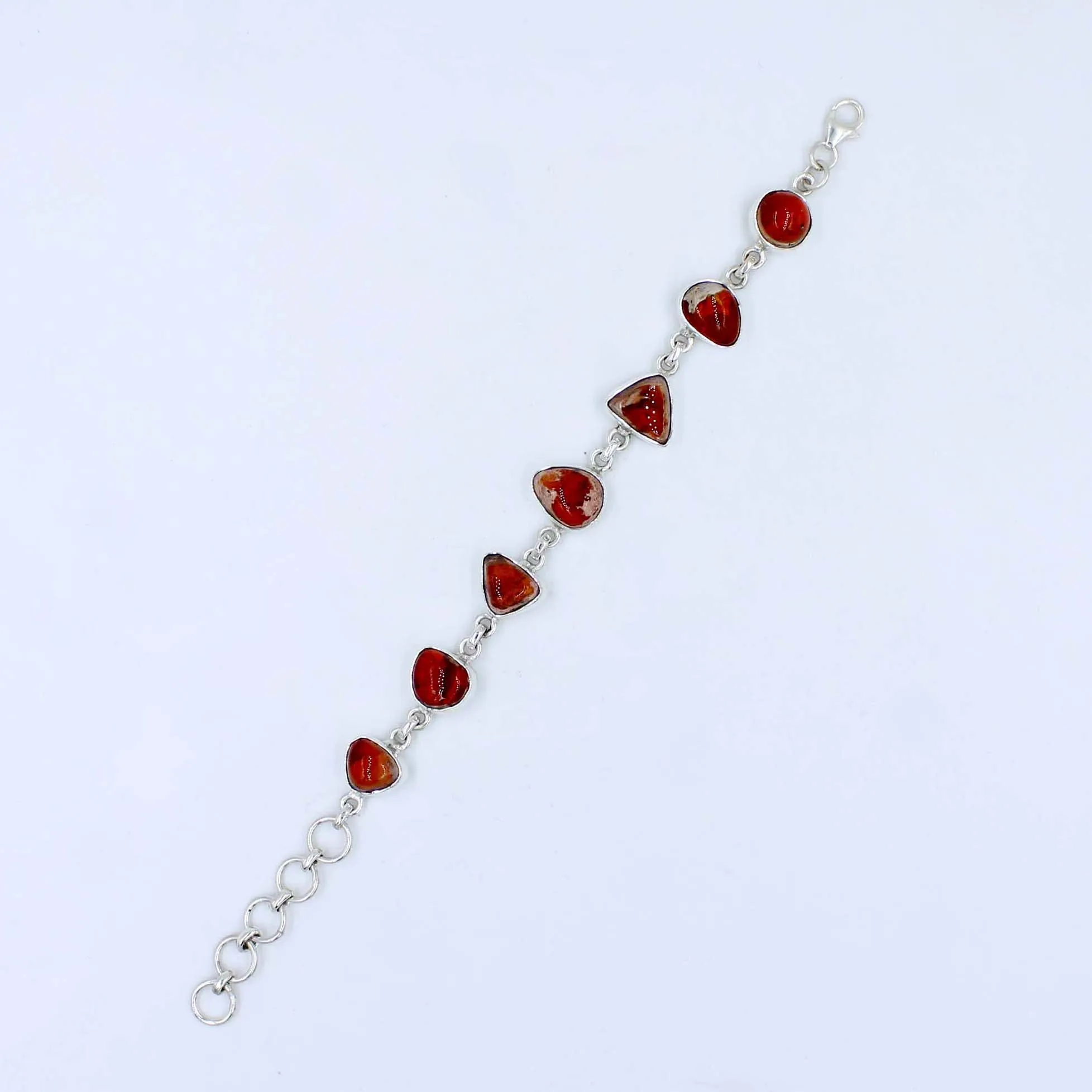 Mexican Opal Sterling Silver Bracelets - Gift for Her