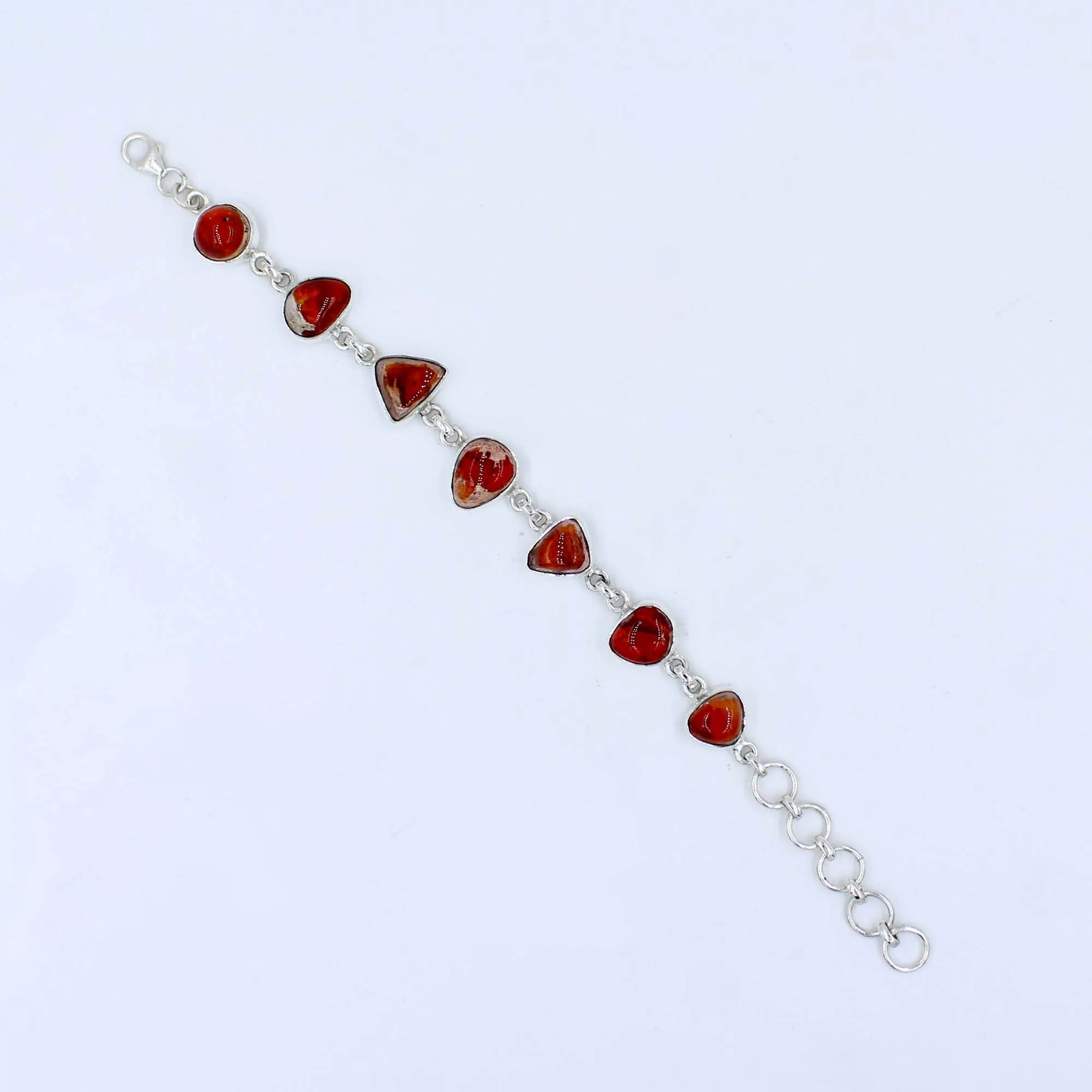Mexican Opal Sterling Silver Bracelets - Gift for Her