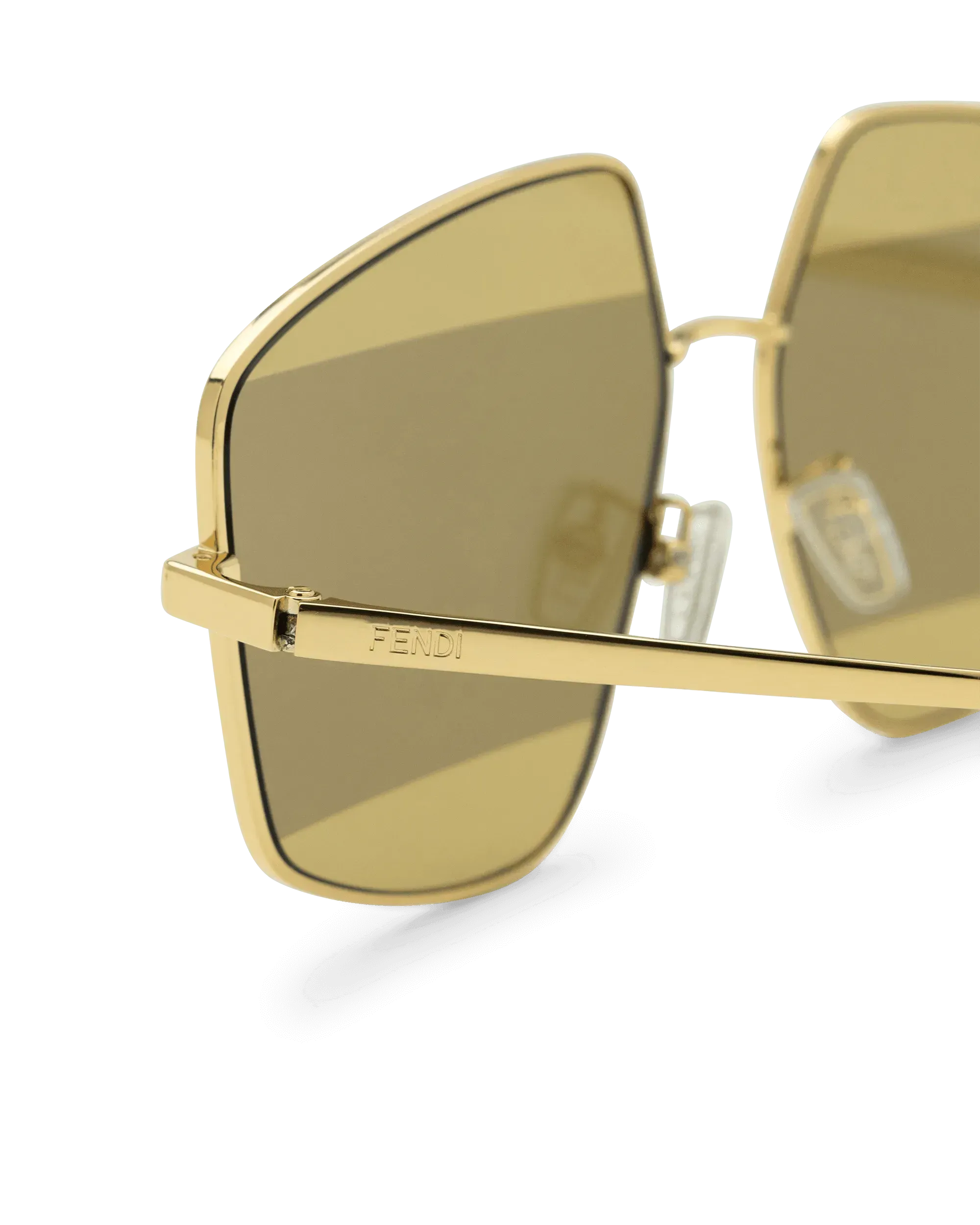 Mirrored Striped Sunglasses