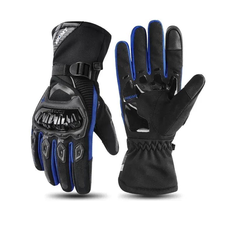 Motorcycle Riding Gloves Windproof And Waterproof Cycling Touch Screen Motorcycle Off-Road Gloves Winter