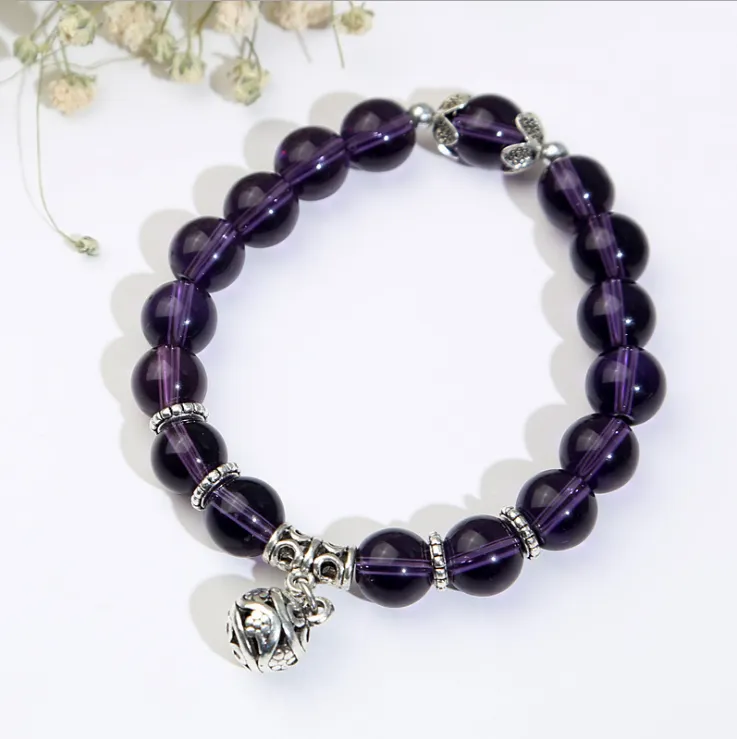 Natural opal beads bracelets, crystal fashion women bracelet, vintage stainless steel bracelets for women.
