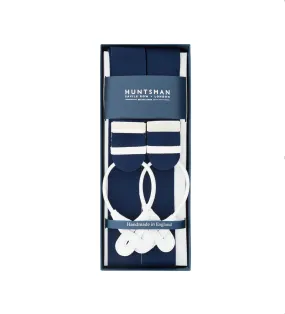 Navy Boxcloth Braces