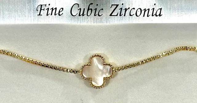 Opal Clover Bracelet