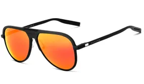 Orange Polarized Luxury Aviator Sunglasses for Men - Classy Style