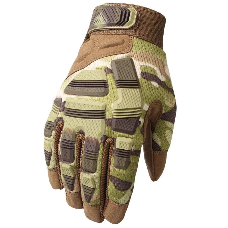 Outdoor Non-slip Touch Screen Tactical Gloves for Bicycle, Bike, and Motorcycle Riding