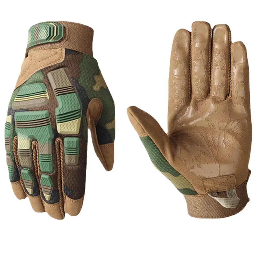 Outdoor Non-slip Touch Screen Tactical Gloves for Bicycle, Bike, and Motorcycle Riding