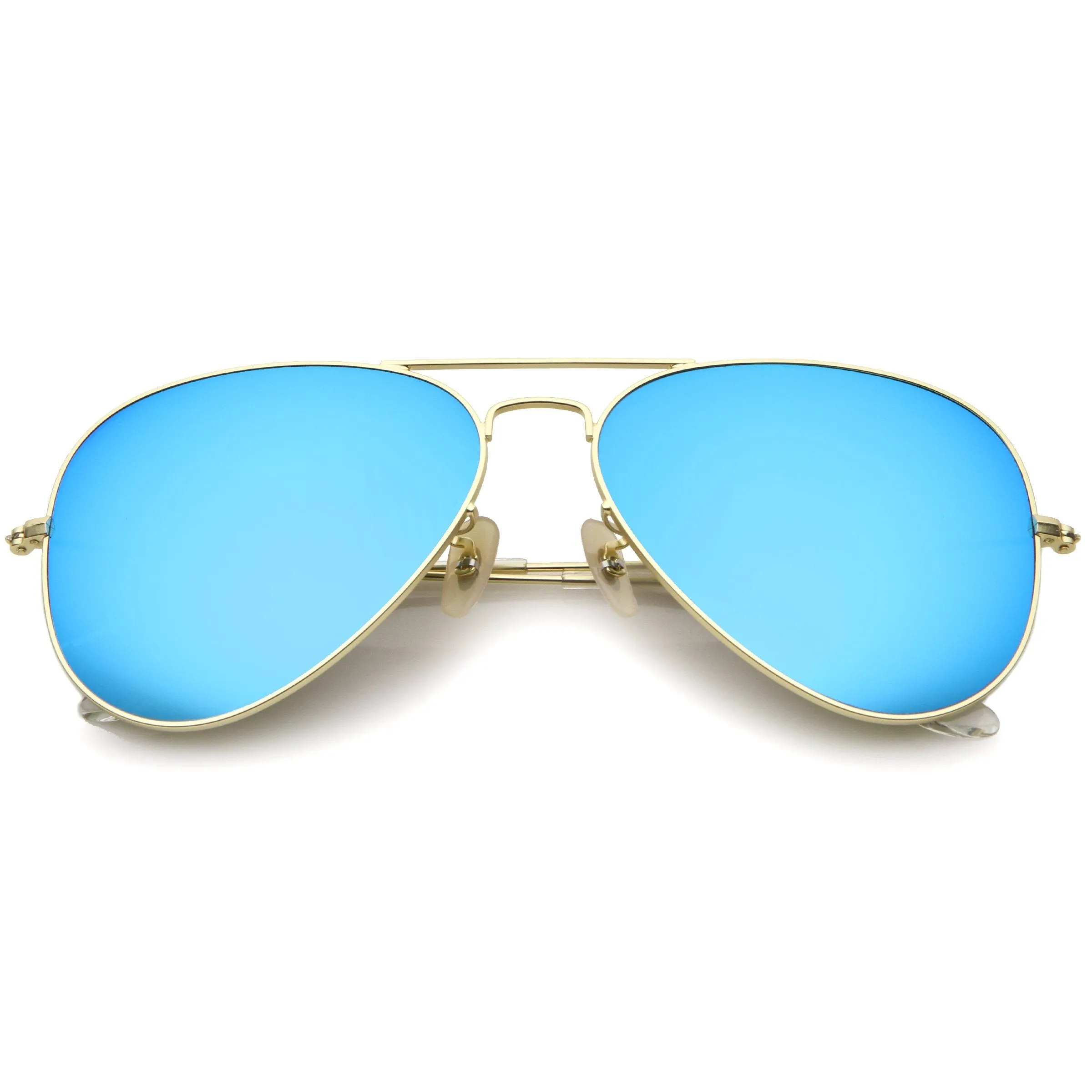 Oversize Premium Design Matte Metal Aviator Sunglasses 61mm A805