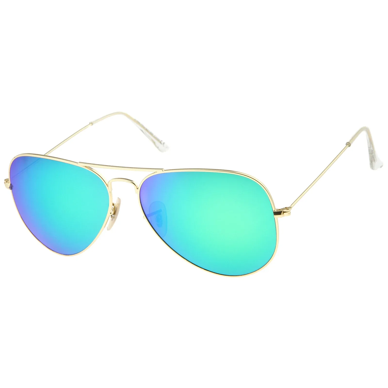 Oversize Premium Design Matte Metal Aviator Sunglasses 61mm A805