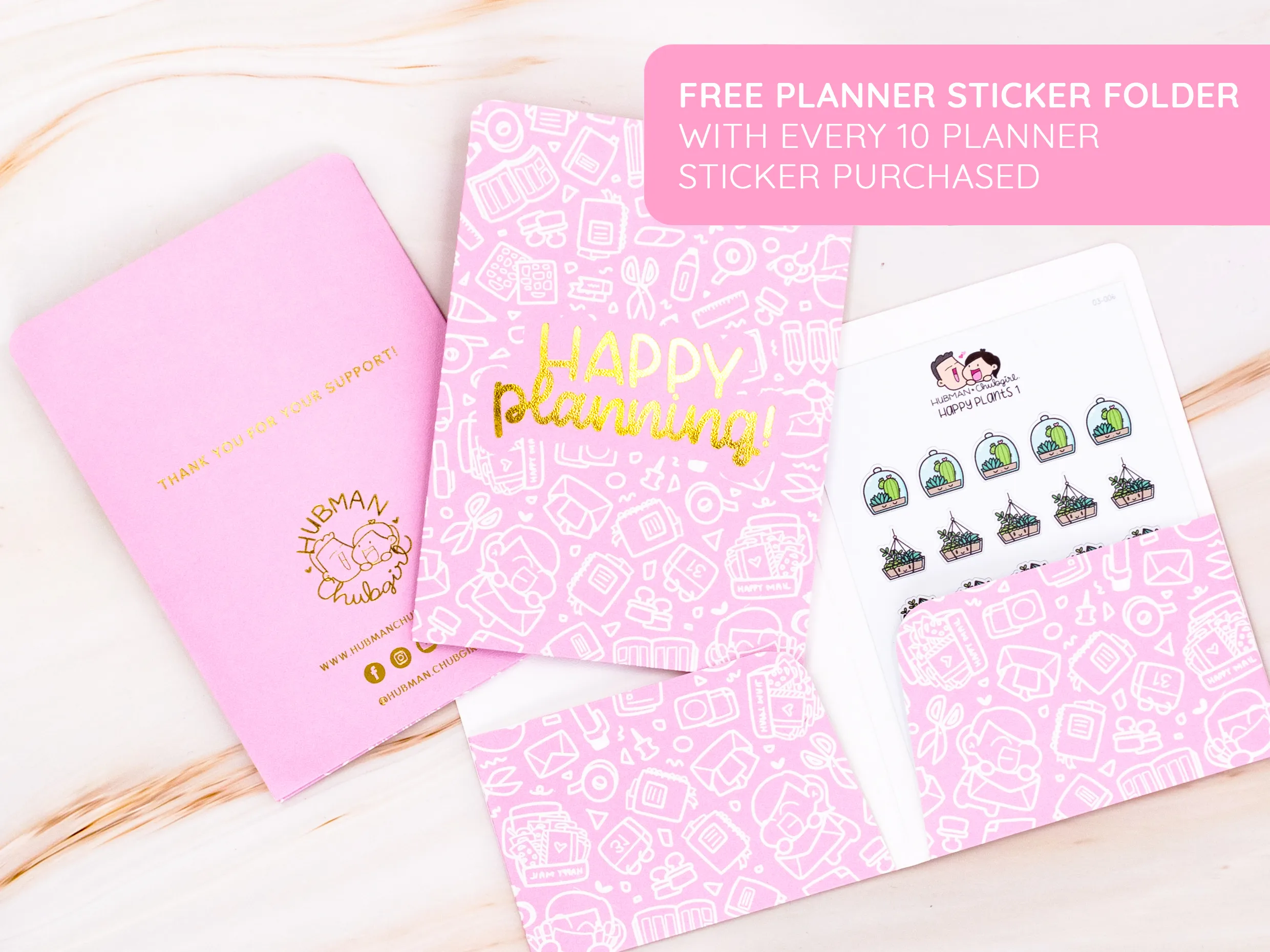 Pack Your Bags Planner Stickers