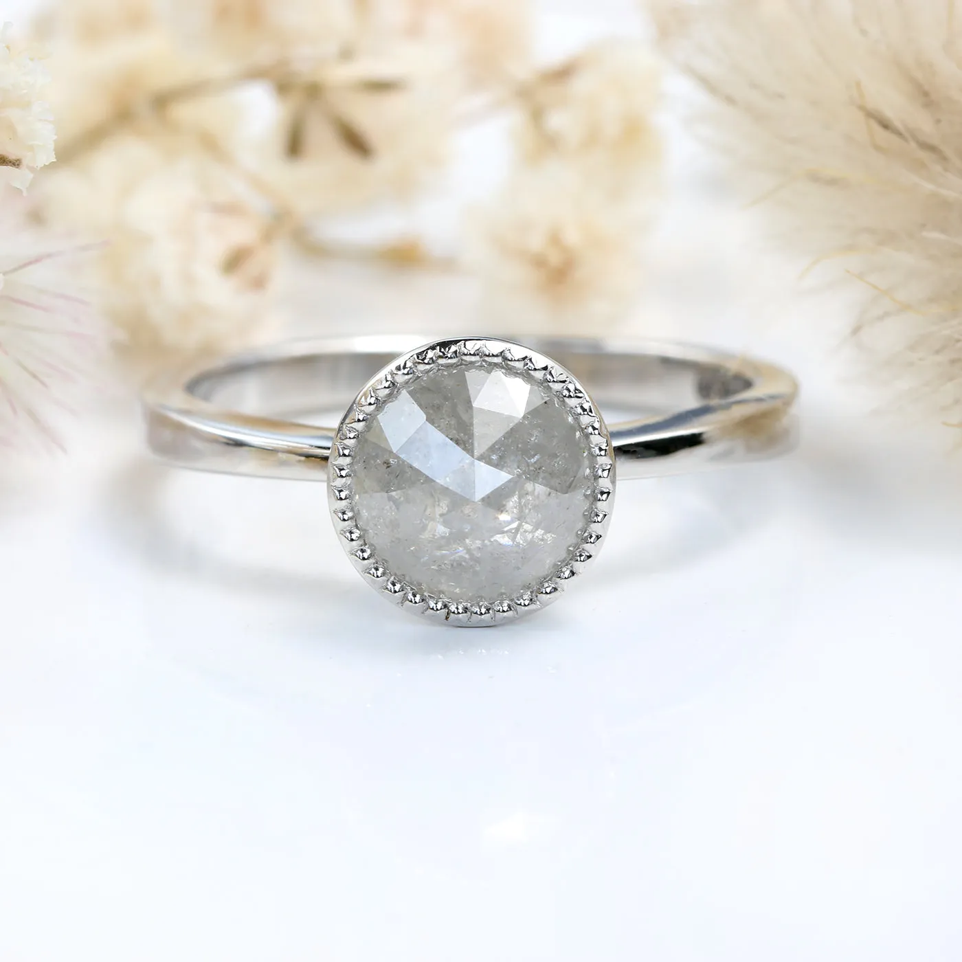 Platinum Icy Diamond Solitaire Engagement Ring