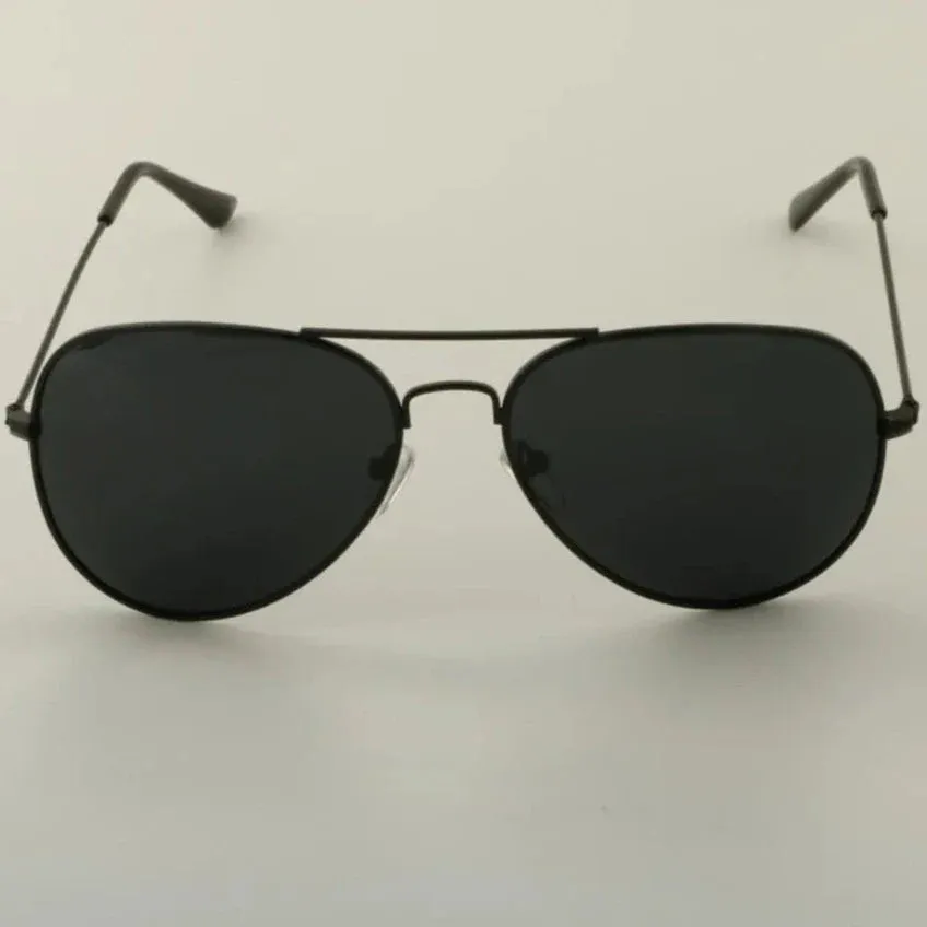 Polarized Aviator Sunglasses with UV Protection for Stylish Eye Safety