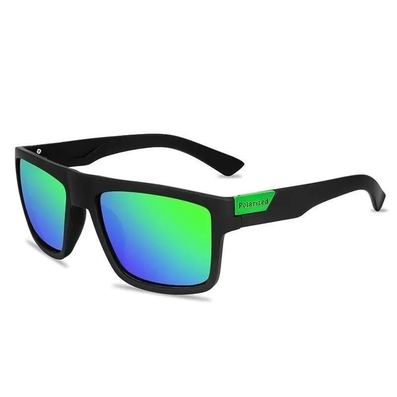 Polarized Sunglasses For Men – Stylish Square Frame with UV400 Protection and Polarized Lenses, Perfect for Driving, Fishing, and Outdoor Activities