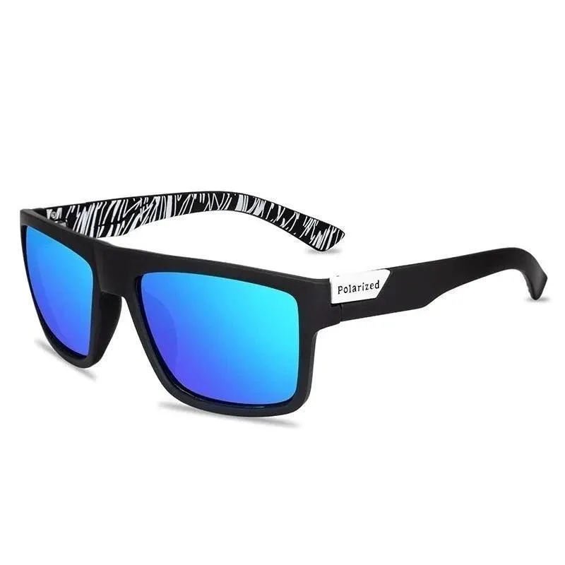 Polarized Sunglasses For Men – Stylish Square Frame with UV400 Protection and Polarized Lenses, Perfect for Driving, Fishing, and Outdoor Activities