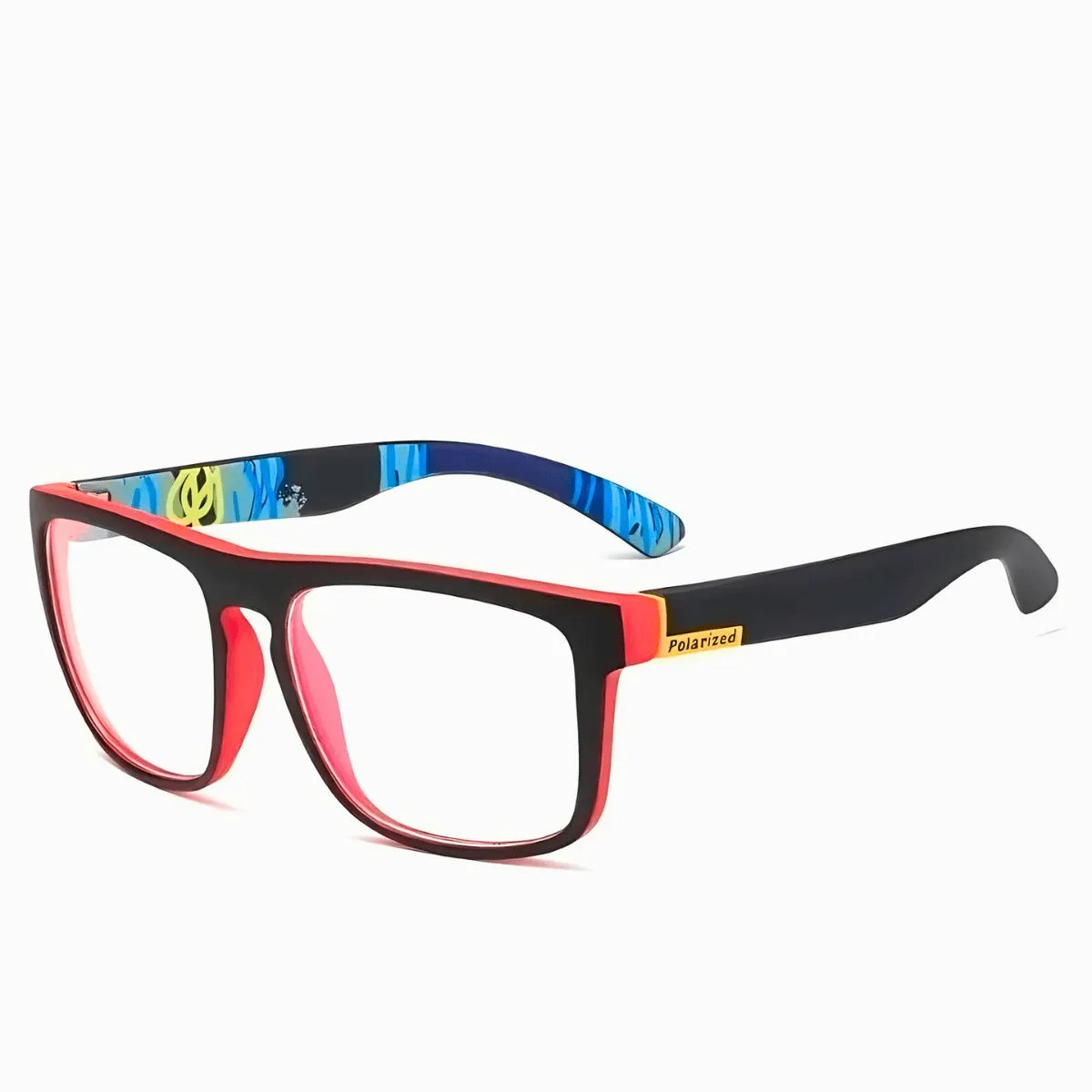 Polarized Sunglasses For Men – Stylish Square Frame with UV400 Protection and Polarized Lenses, Perfect for Driving, Fishing, and Outdoor Activities