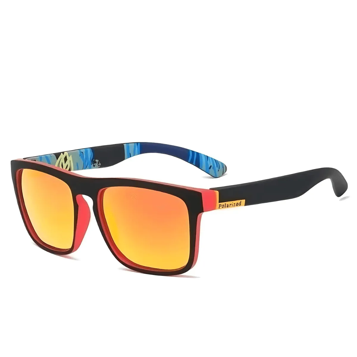 Polarized Sunglasses For Men – Stylish Square Frame with UV400 Protection and Polarized Lenses, Perfect for Driving, Fishing, and Outdoor Activities
