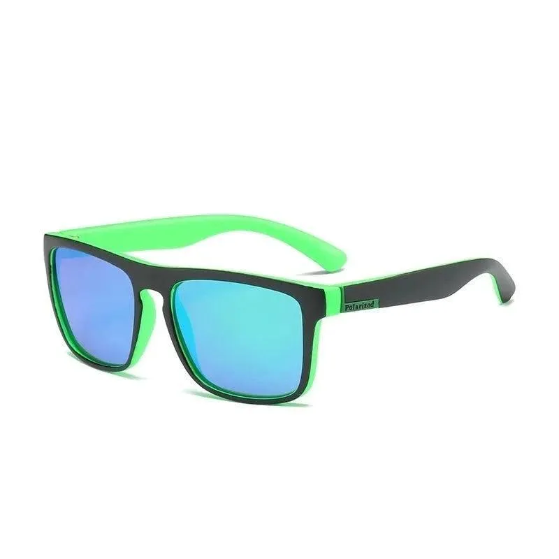 Polarized Sunglasses For Men – Stylish Square Frame with UV400 Protection and Polarized Lenses, Perfect for Driving, Fishing, and Outdoor Activities